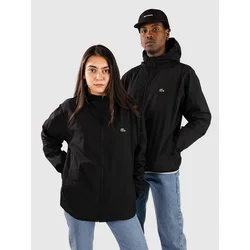 Lacoste Zipped Packable Windbreaker black