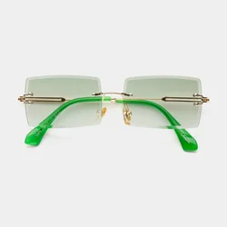 MARIÉE Naočare za sunce - Rimless Green