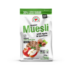Vitalia Crunchy Musli, Jezgasto voće i jabuka, 320g