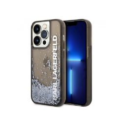 KARL LAGERFELD Maska za iPhone 14 Pro Max Glitter Elong providna