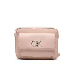 Calvin Klein Torbica Re-Lock Camera Bag With Flap Pbl K60K609397 Ružičasta