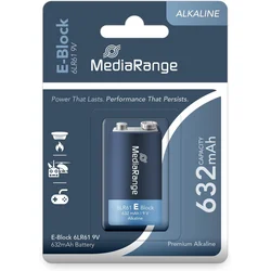 Baterija 9 v mediarange 1/1 alkalna