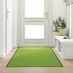 Otirač Ostalo Zelena i crna 120 x 250 cm Poliamid i PVC