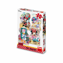 DINO Puzzle Disney Mini i Pata na plaži 4x54 delova (333253)