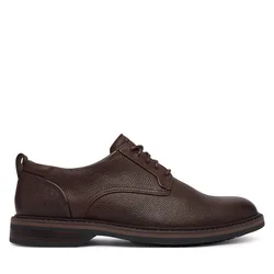 Nizki čevlji Clarks Aldwin 2 Derby 26327155 Rjava