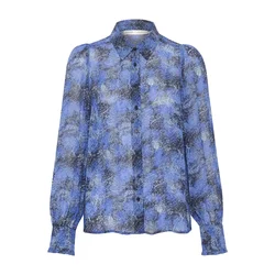 InWear Bluza Davila azur/temno modra/bela