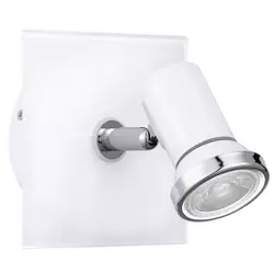 Eglo Tamara 1 spot/1, led, 1x3,3w, 240lm, ip44, hrom/bela