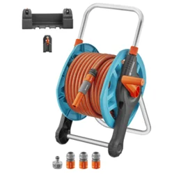 Gardena stenski nosilec s cevjo 25m