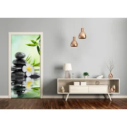 tulup.si Nalepka na vratih Bamboo vrat 85x205 cm