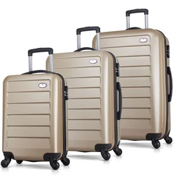 MyValice Set kofera 6301, 3 dela, Zlatne boje