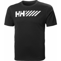 Helly Hansen Mens Lifa Tech Graphic majica Black XL