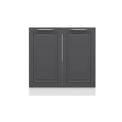 Hanah Home kuhinjski element Minar 7978, 90 cm, beli / antracit