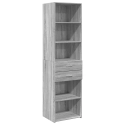 Visoka komoda boja hrasta 50x42,5x185 cm od konstruiranog drva