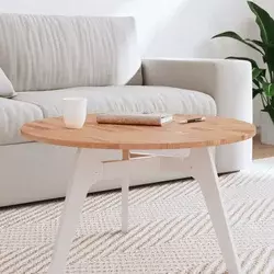 Stolna ploča O70x1,5 cm okrugla od masivne bukovine