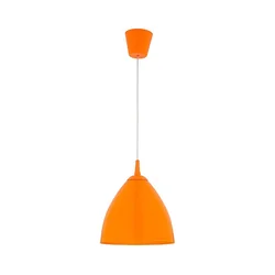 Napajni kabl EDI 1xE27/60W/230V 90 cm narandžasti