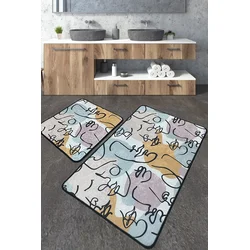 Lessentiel Maison Set 2 prostirke za kupatilo Šareni