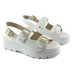 Mona shoes Ženske sandale, Bele