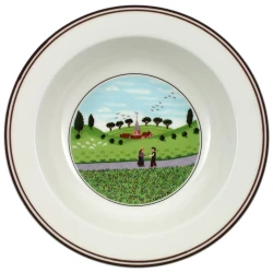 Villeroy & Boch Globok krožnik iz kolekcije DESIGN NAIF Meeting