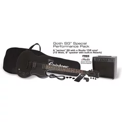 EPIPHONE električna kitara GOTH SG SPECIAL PERFORMANCE PACK