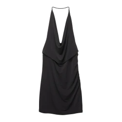 Pull&Bear Poletna obleka črna