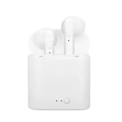 Bluetooth slusalice AirPhones i7 mini HQ bele