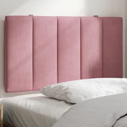 Jastuk za uzglavlje Hanko ružičasti 90 cm baršunasti