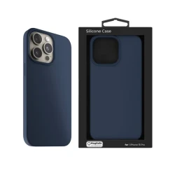 NOA silicone case MagSafe compatible for iPhone 15 Pro | Royal Blue