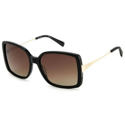 Pierre Cardin P.C.8512/S 807/HA ONE SIZE (58) Črna/Rjava