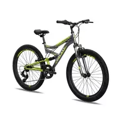 Galaxy Dečiji bicikl Focus 400 24/18, Sivo-zeleni