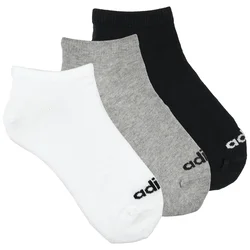 Adidas Čarape T Lin Low 3P, IC1300, 3 Para, Crne, Sive i Bele