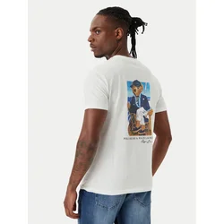 Polo Ralph Lauren Majica 710B21952001 Bela Regular Fit
