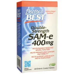 SAM-e, 400 mg dvojne moči - 60 tablet