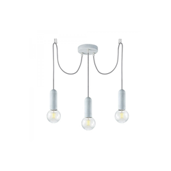 Leuchten Direkt 14776-22 - Luster na sajli TURN ME 3xE27/60W/230V u obliku pauka