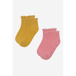 Nogavice Nelli Blu 7KB-003-SS23 (2-PACK) Rumena