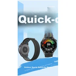 Jingz Zamenska narukvica za pametni sat za Huawei Watch GT6/GT6pro, Tamnosiva