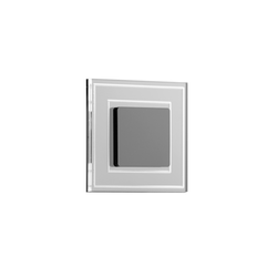 LDST KE-01-CB-BZ8 - LED svetlo za stepenište KELLY 8xLED/1,2W/230V sjajna crna