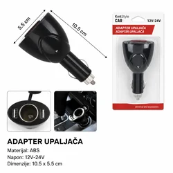 KMT Adapter upaljača za auto