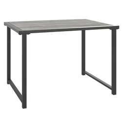Vidaxl Vrtna miza antracit 55x40x37 cm jeklo