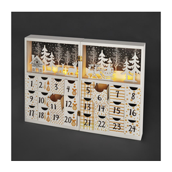 Solight 1V244 - LED adventski kalendar LED/2xAAA