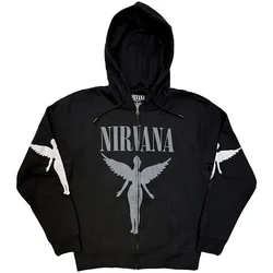 Nirvana In Utero Mono Charcoal Grey XL Kapuco