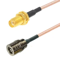 shumee Pigtail QMA vtič/SMA vtičnica RG316 1m