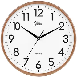 Compas Zidni sat C2855, 26 cm, Zlatne boje