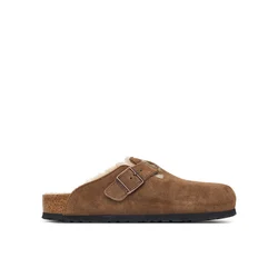 Birkenstock Natikači Boston Shearling 1032440 Rjava