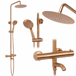 Komplet za prhanje Rea Lungo Copper Brush