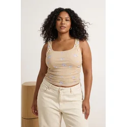 Trendyol Curve Ženska bluza Tbbss25Af00092, Žuta