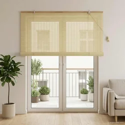 Rolo zavjesa Prirodna 130 x 220 cm Bambus