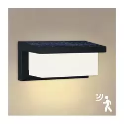 Brilagi - LED solarno zidno svetlo sa senzorom BRICKY LED/5W/6V IP65