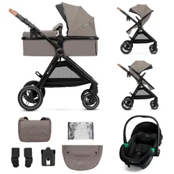 KINDERKRAFT ESME PRO KOLICA ZA BEBE 3U1 SAND BEIGE