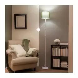 Brilagi - Podna lampa CERIA 1xE27/100W/230V + 1xE14/25W bela/zelena