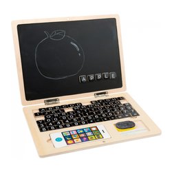 Drveni laptop s magnetnom pločom